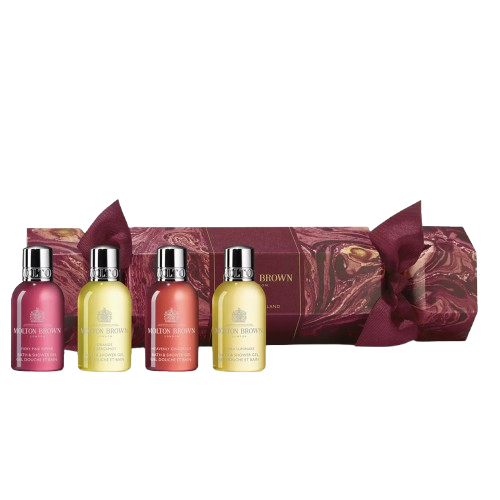 MOLTON BROWN Floral & Spicy Christmas Cracker - Подарунковий набір гелів для душу MOLTON BROWN Floral & Spicy Christmas Cracker - Подарунковий набір гелів для душу